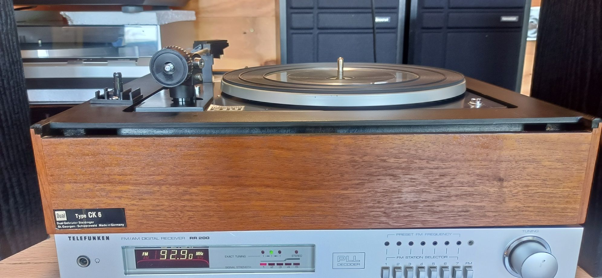 Gramofon Dual 1214, typ CK 6