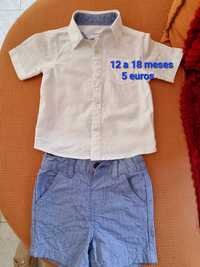 Conjunto menino 12 a 18 meses