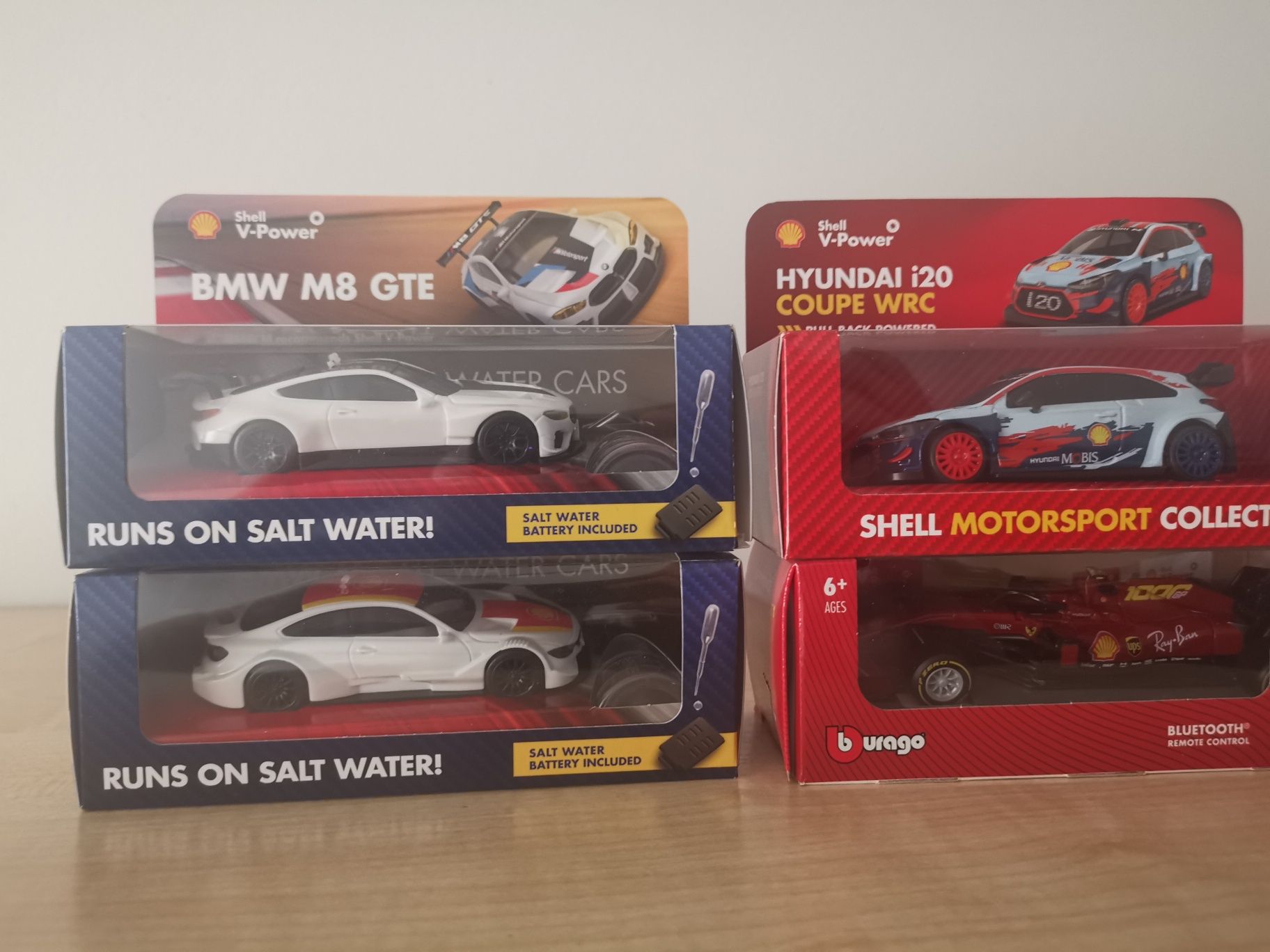 Modele Shell BMW Ferrari Hyundai F1 WRC DTM Nowe Nierozpakowane