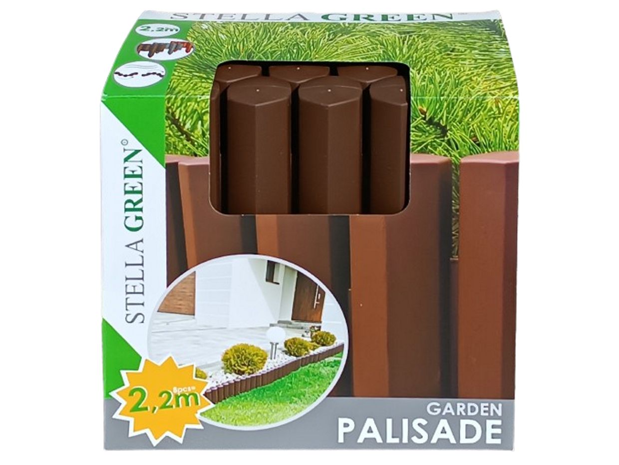 Palisada ogrodowa, Krawężnik, Obrzeże 2,2m