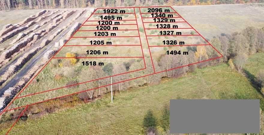 Działka budowlana 23400 m2 , wieś Ładne Włocławek , 39zł/m2