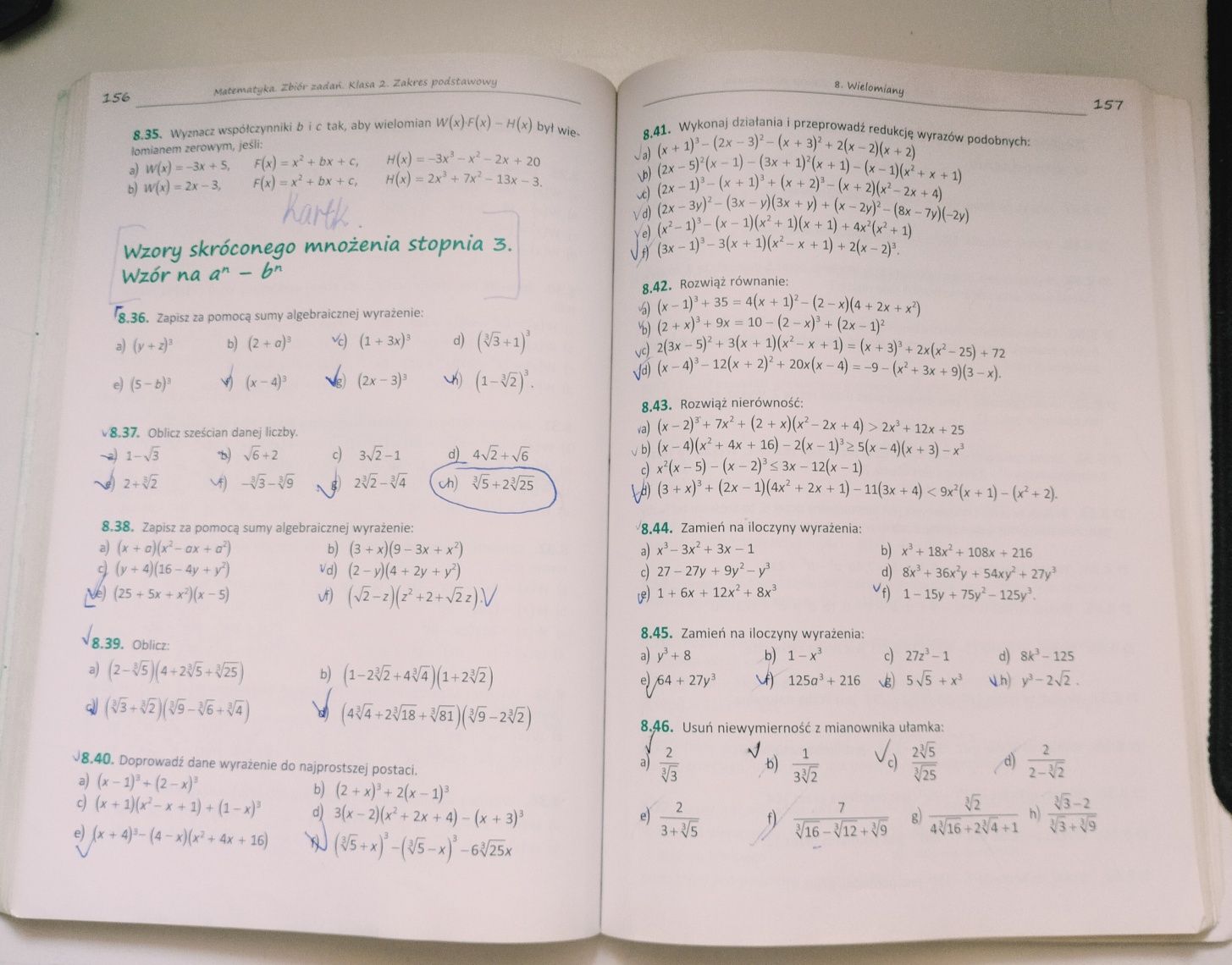 Matematyka 2 zbiór zadań do liceów i techników zakres podstawowy Pazdr