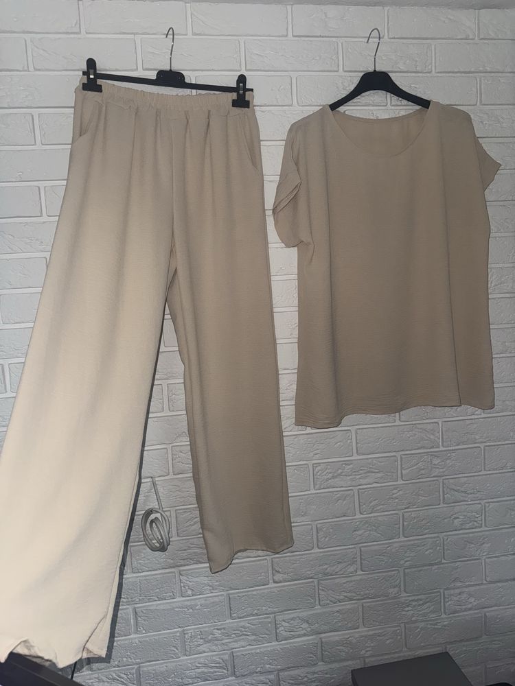 65zł komplet bluzka plus spodnie szwedy XL/XXL/3xL