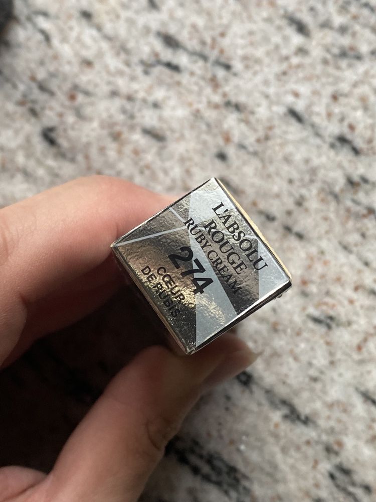 Lancome l’absolu rouge cream pomadka lipstick 274