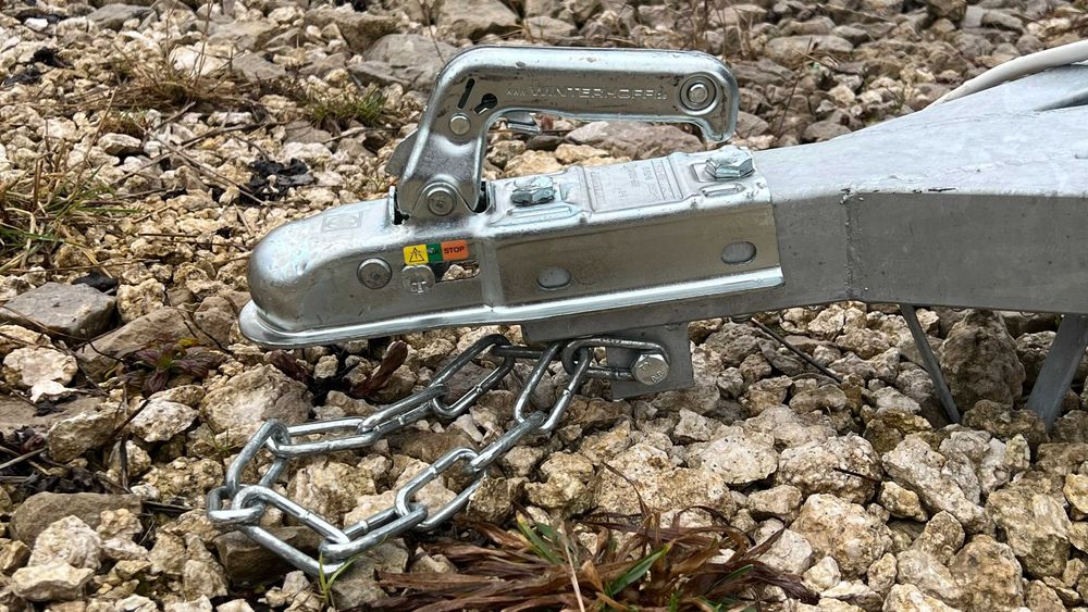 Прицеп до легкового авто оцинкований 2,15 х 1,26 м, борт 60см