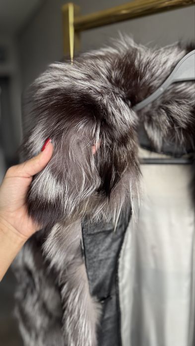 Шуба-трансформер ЧОРНОБУРКА 38р(М)