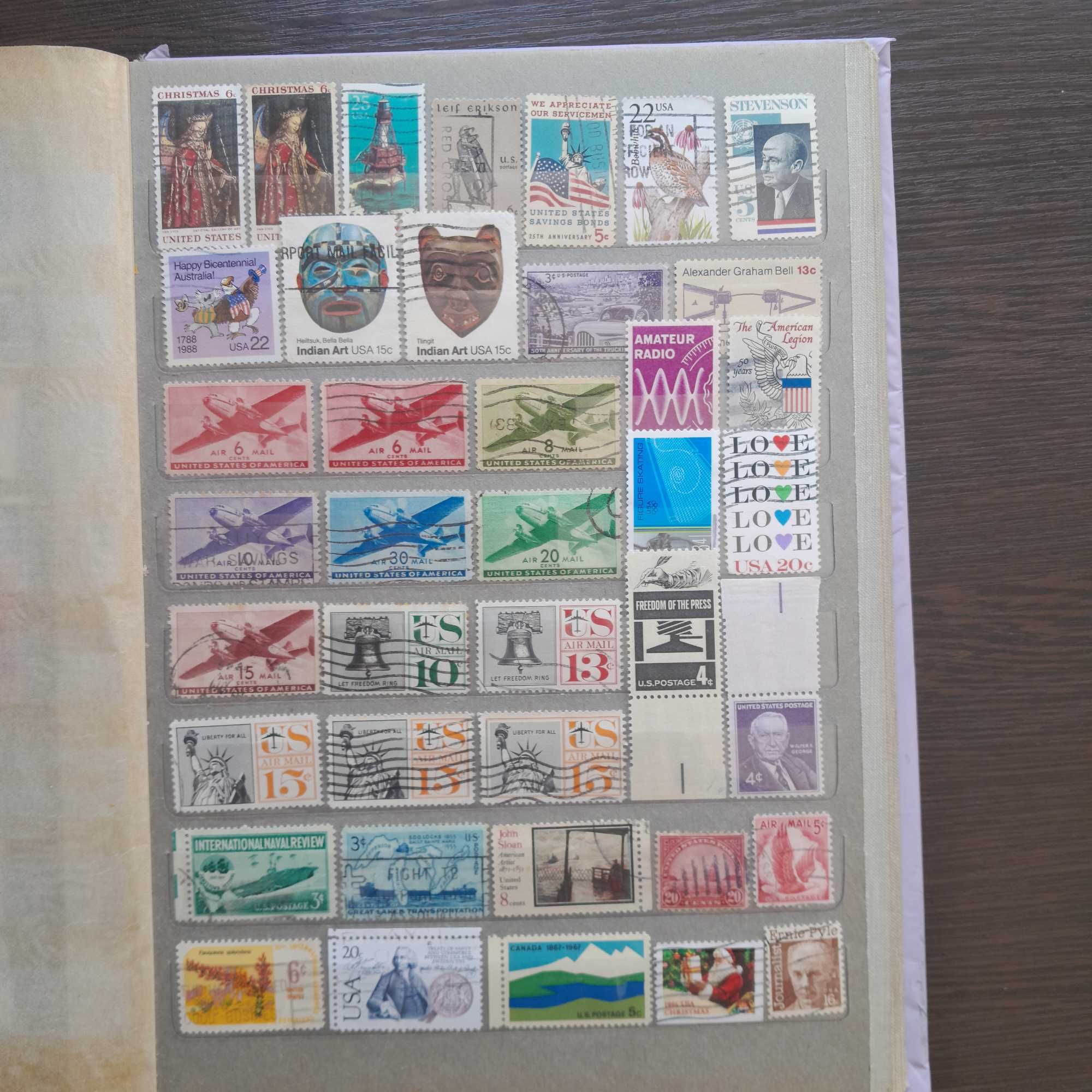 Альбом 24. Маки - США, Словакія, Словенія та інші країни.