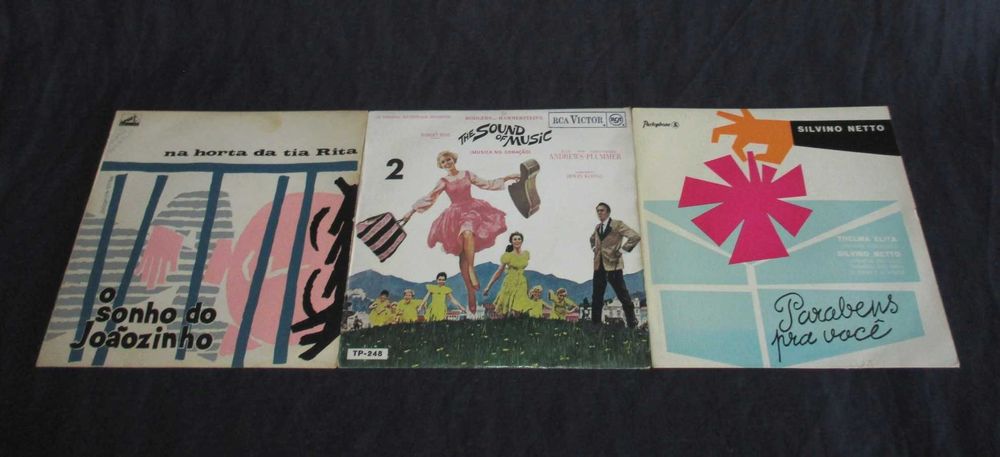 Vinil Sonho do Joãozinho Silvino Netto Parabéns Singles