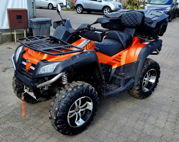 Quad CF Moto 800 -2016r "SUPER STAN"-ZAMIANA  "Janmar SV26/Przyczepka"