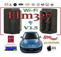 АвтоСканер OBD2 ELM327 V1.5 WI-FI Original чип 18f25k80 для IOS Ipfone