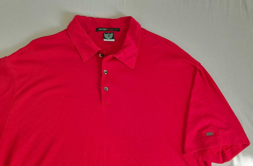 koszulka polo Nike golf Tiger Woods Collection TW oldschool XL vintage