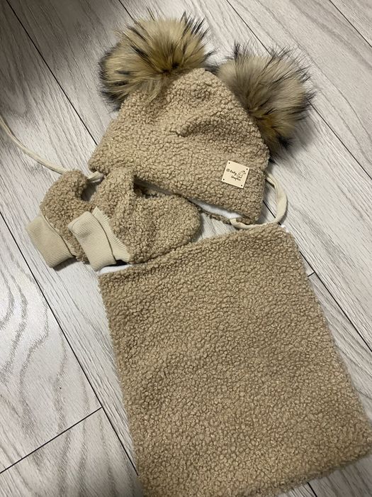 Набір (шапка,снуд та рукавички)