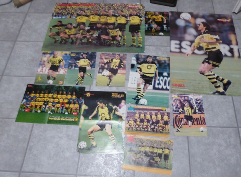 Borussia Dortmund plakaty lata 90-te