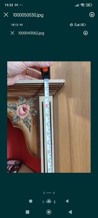 Móvel de canto vintage