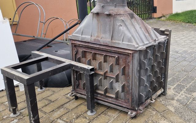 Wklad kominkowy seguin, okolo 14kw, kupiony okolo 2005 r