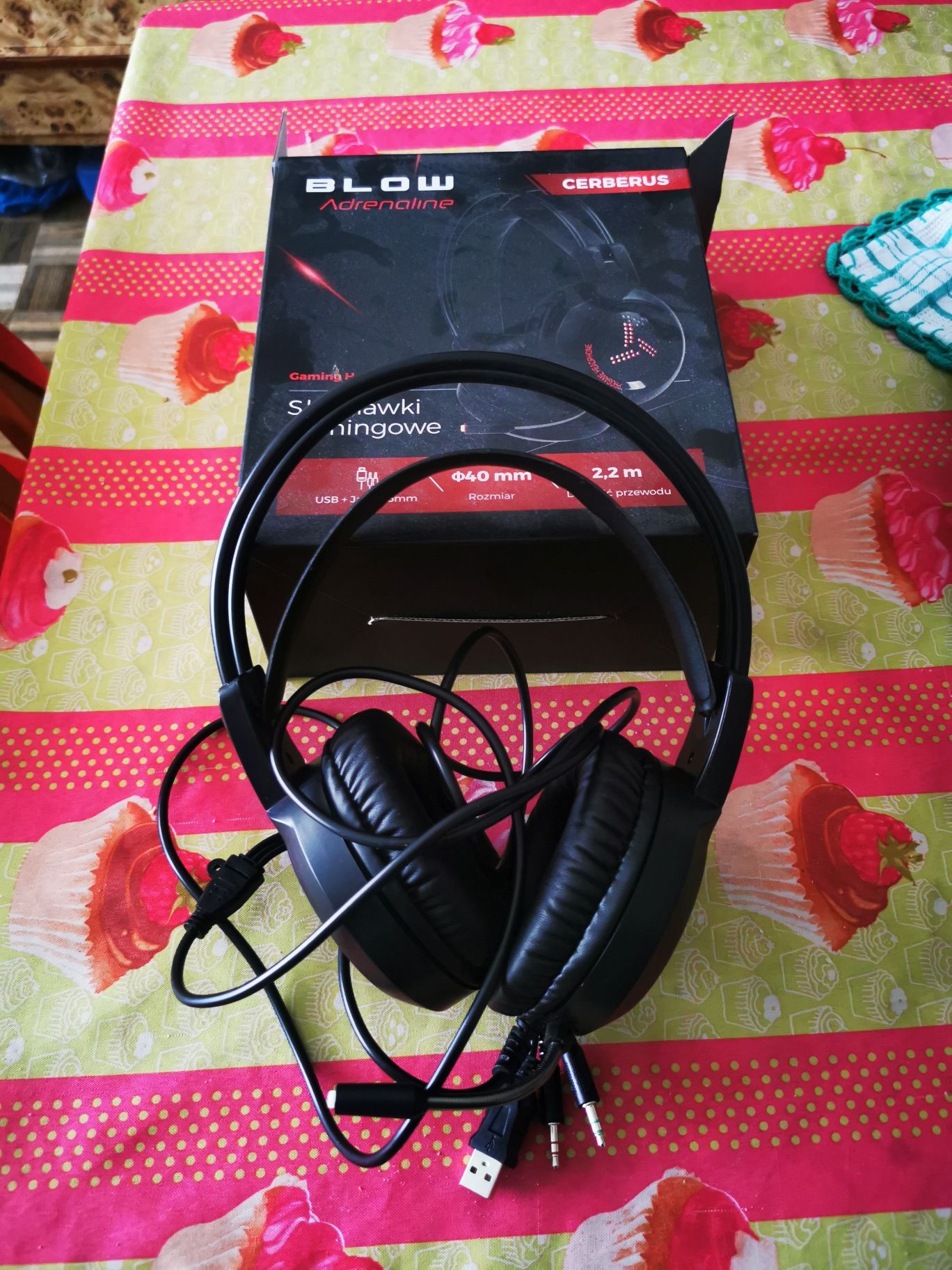 Auscultadores PC gamer novos nunca ter usados
