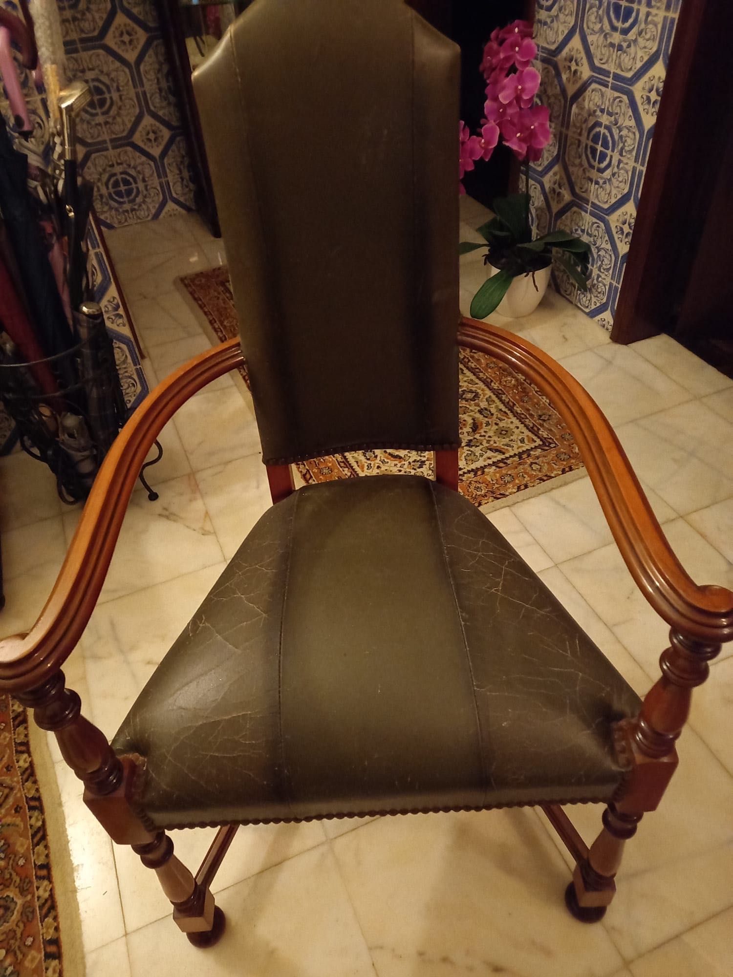 Conjunto de 4 cadeiras vintage