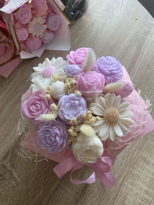 Flower Box z bazy mydlanej