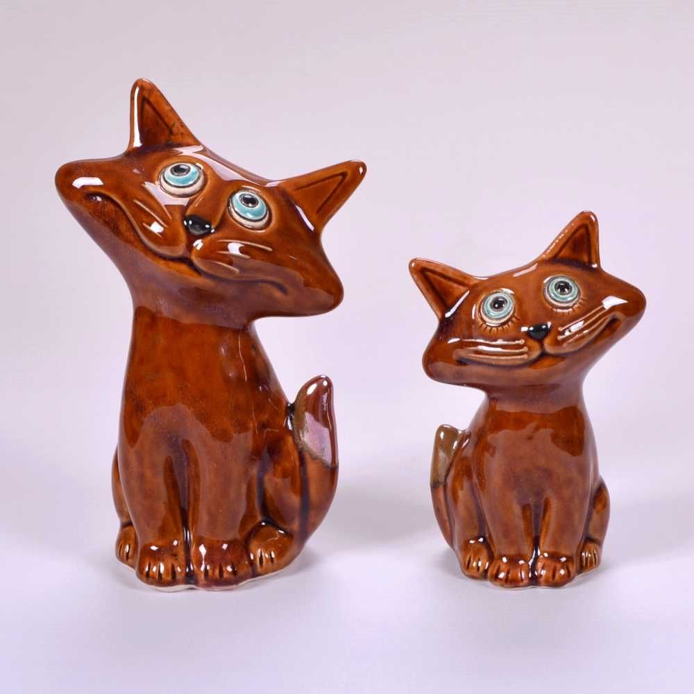 Kot kotki kotek ceramiczny