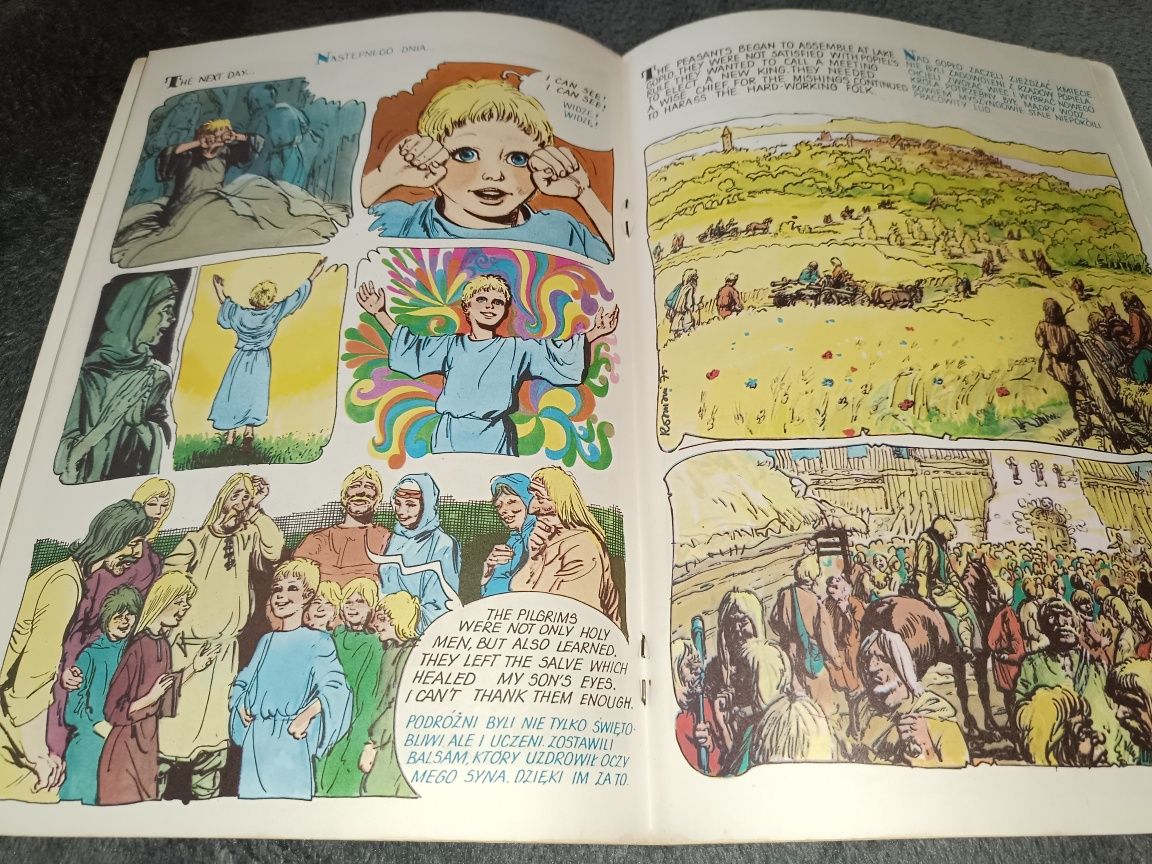 Komiks O Piaście Kołodzieju 1977 wyd 1