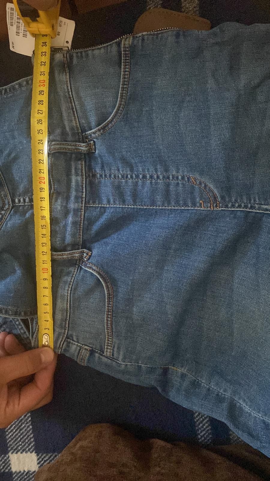 Ogrodniczki jeansowe damskie H&M