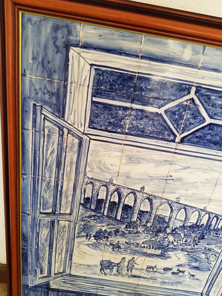 Painel azulejos antigo