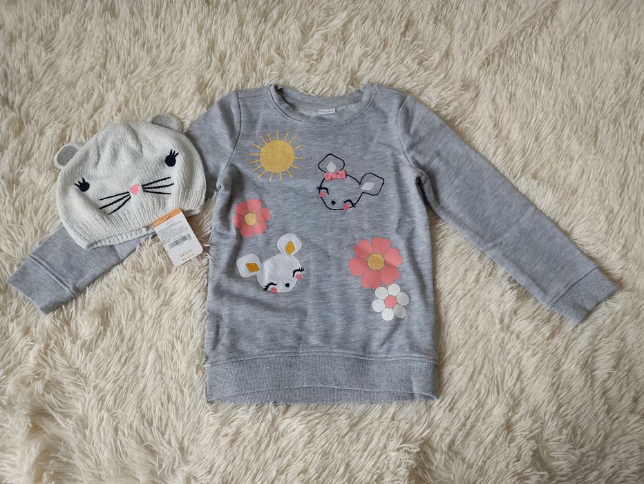 Свитер Gymboree 4t и шапочка реглан gymboree двунитка 4 г gap