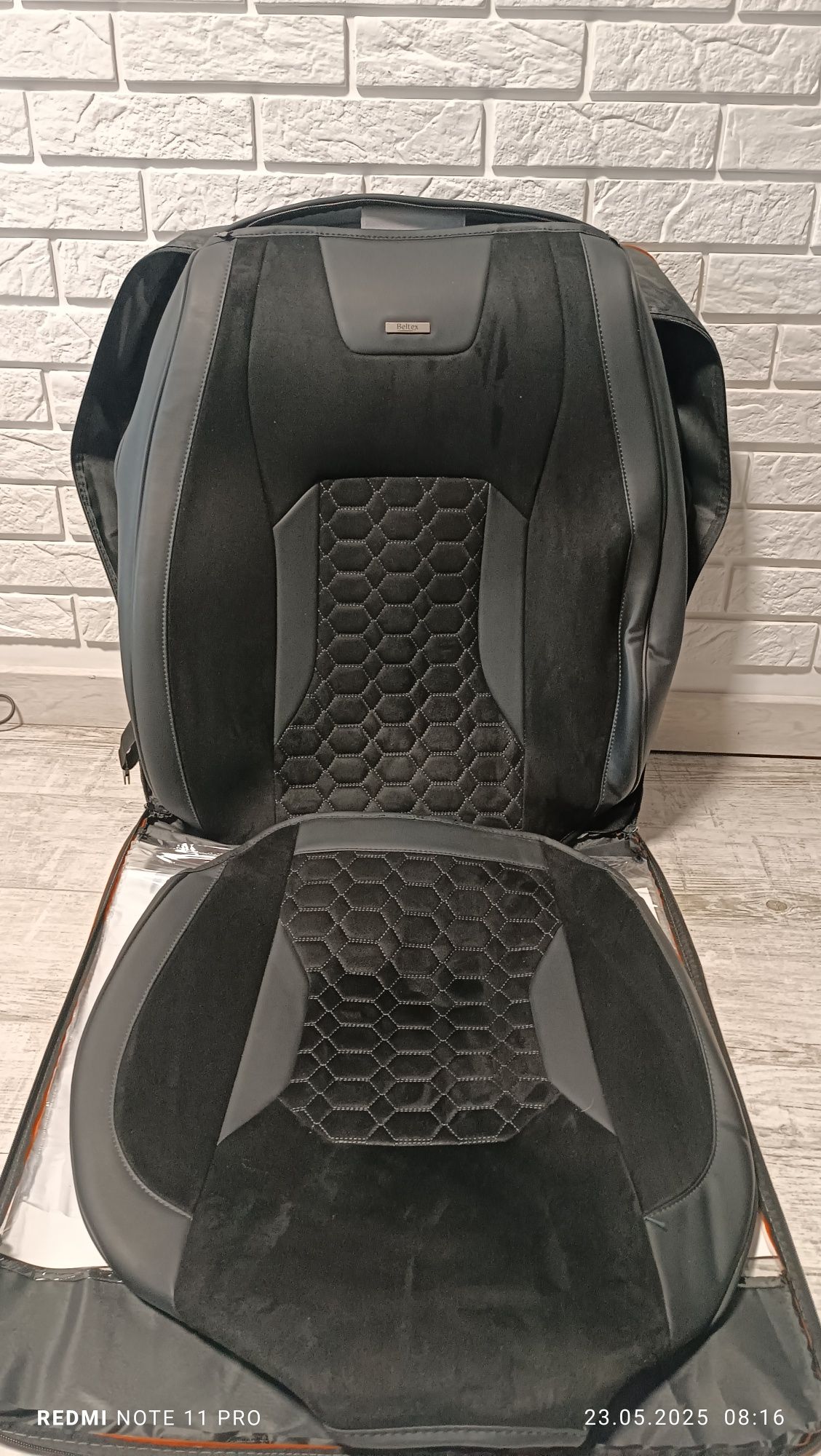 Комплект 3D чохлів для сидінь Beltex Montana Black (BX87100)