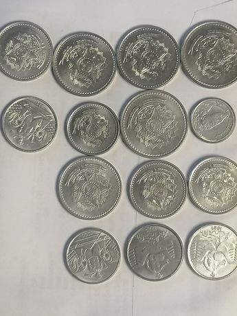 14 moedas do Brasil todas diferentes