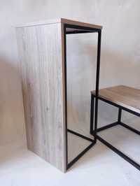 Полка стол 2 в1 Лофт  металлическая