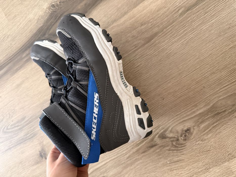 Зимові черевики ботинки  для хлопчика skechers