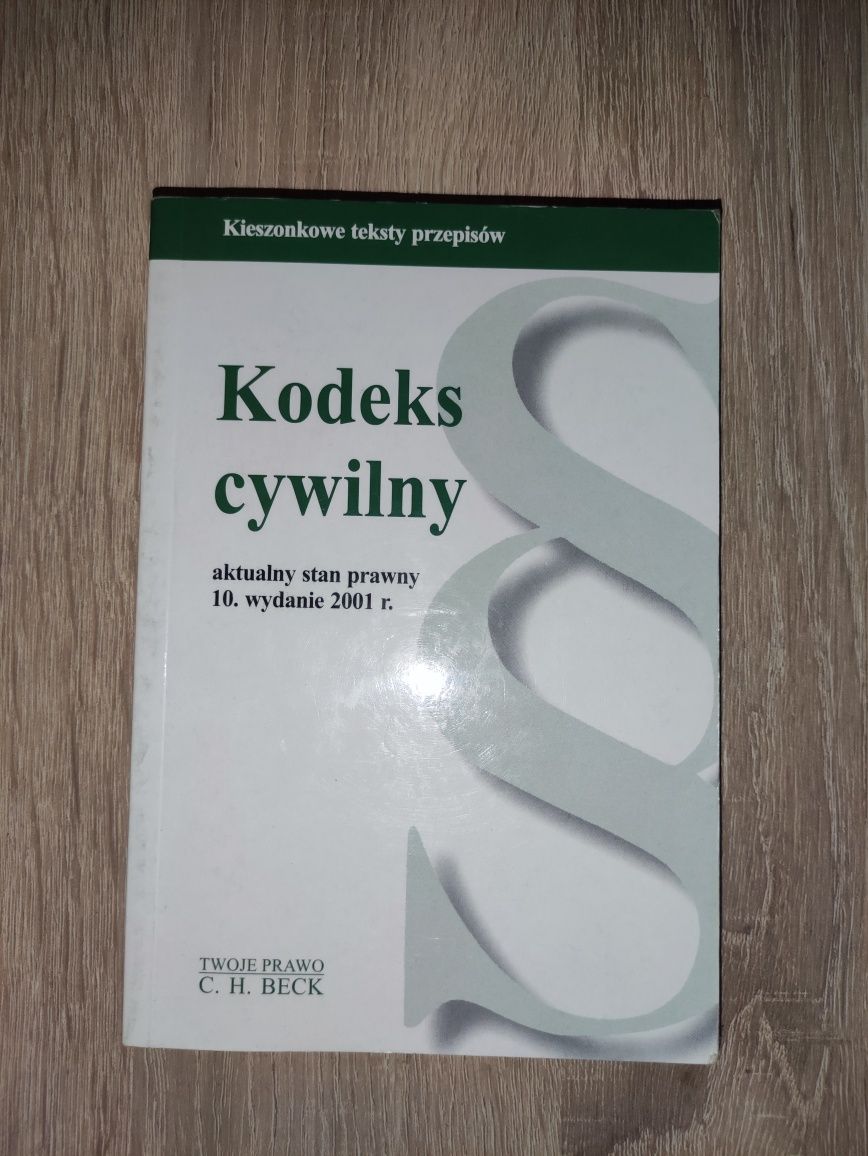 Książka Kodeks cywilny z 2001