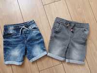 Spodenki jeans rozm. 98