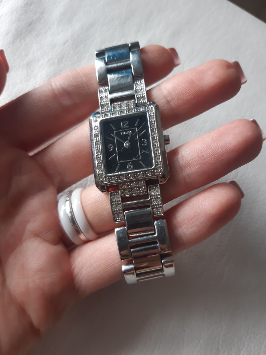Zegarek srebrny TIMEX