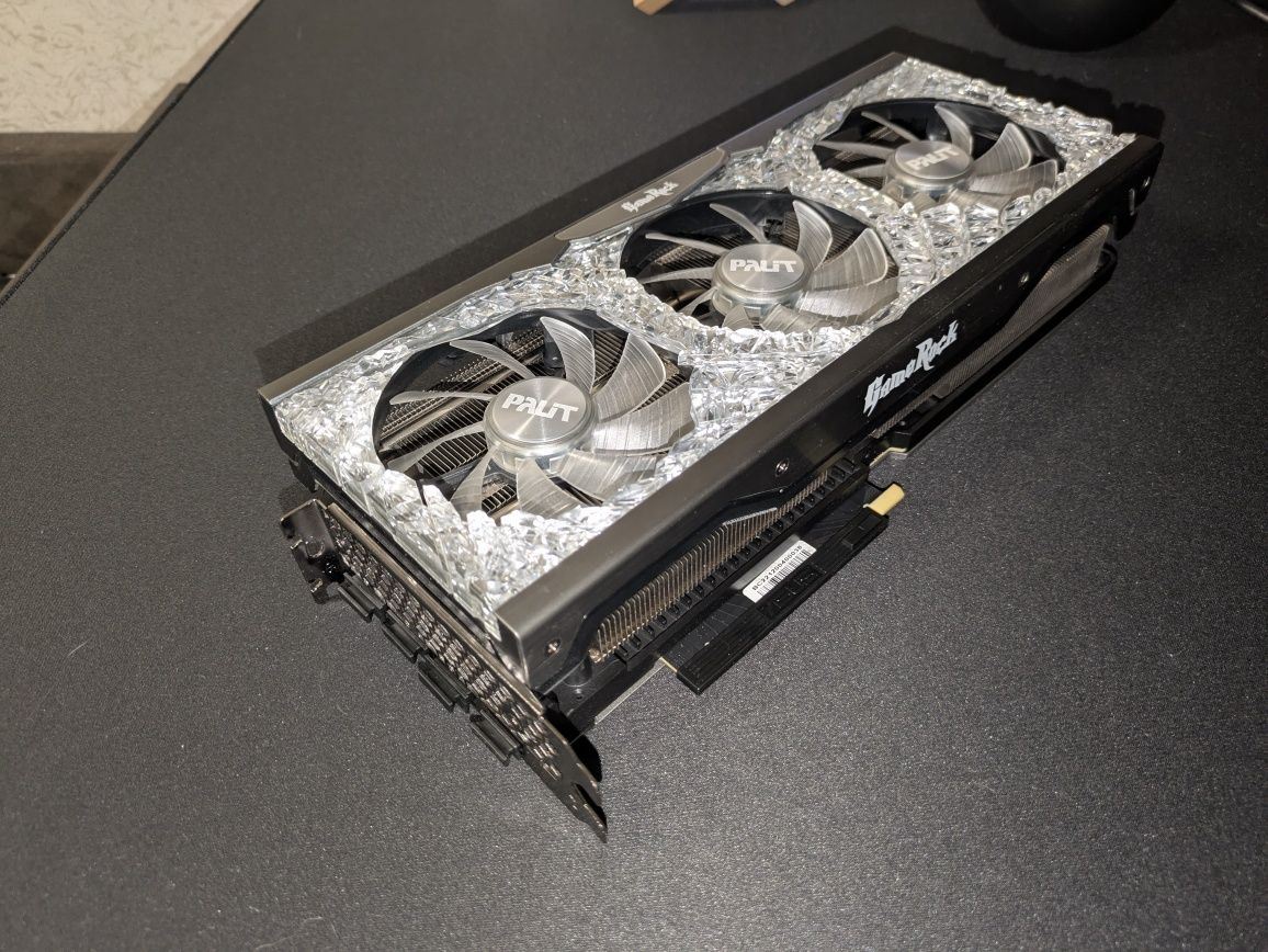 Відеокарта 3070ti palit gamerock
