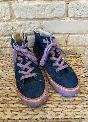 Високі кеди marks&spencer 38 розмір 5uk