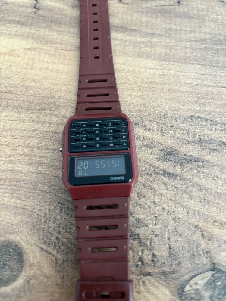 Zegarek z kalkulatorem Casio. Oryginał.