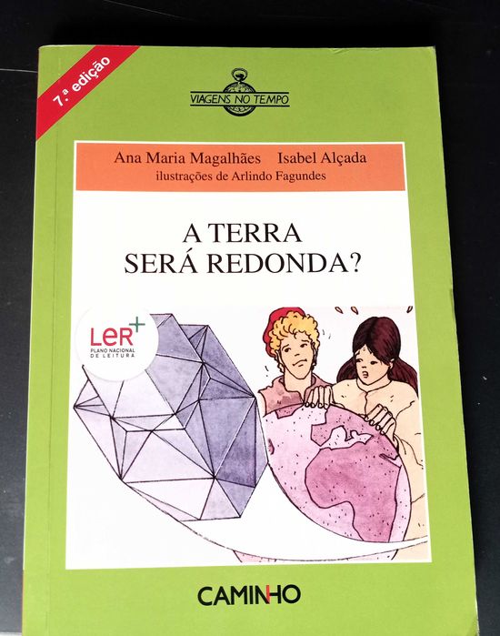 Livro A Terra Será Redonda? - de Ana M. Magalhães e Isabel Alçada