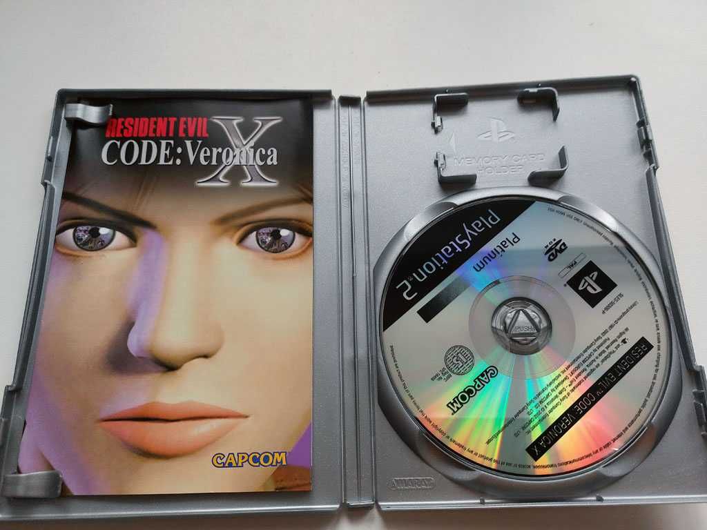 Resident Evil Code Veronica X - ENG - PlayStation 2 - PS2