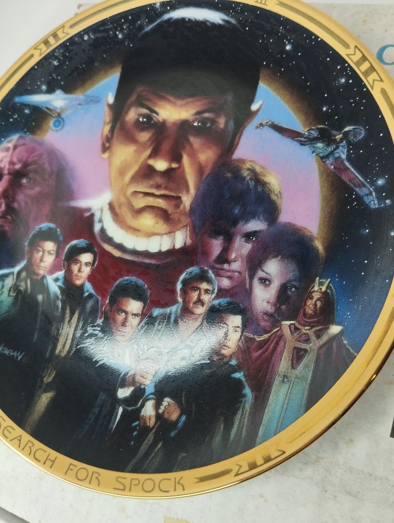 Колекційна тарілка Star Trek III The Search Spoke