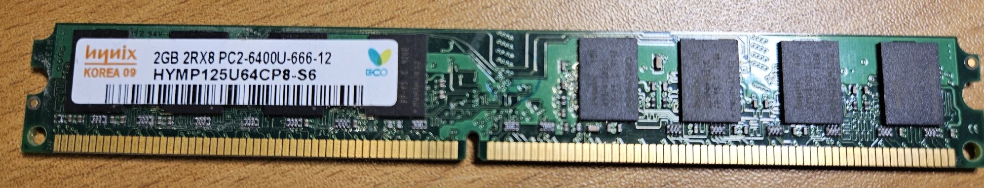 Оперативна пам'ять ОЗП RAM DDR2 PC2-6400 2×2GB
