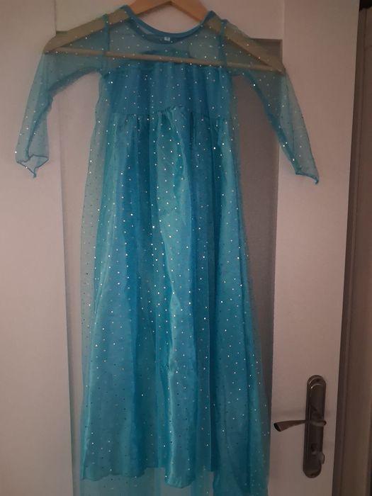 Sukienka Elsa   na bal przebierancow rozm120