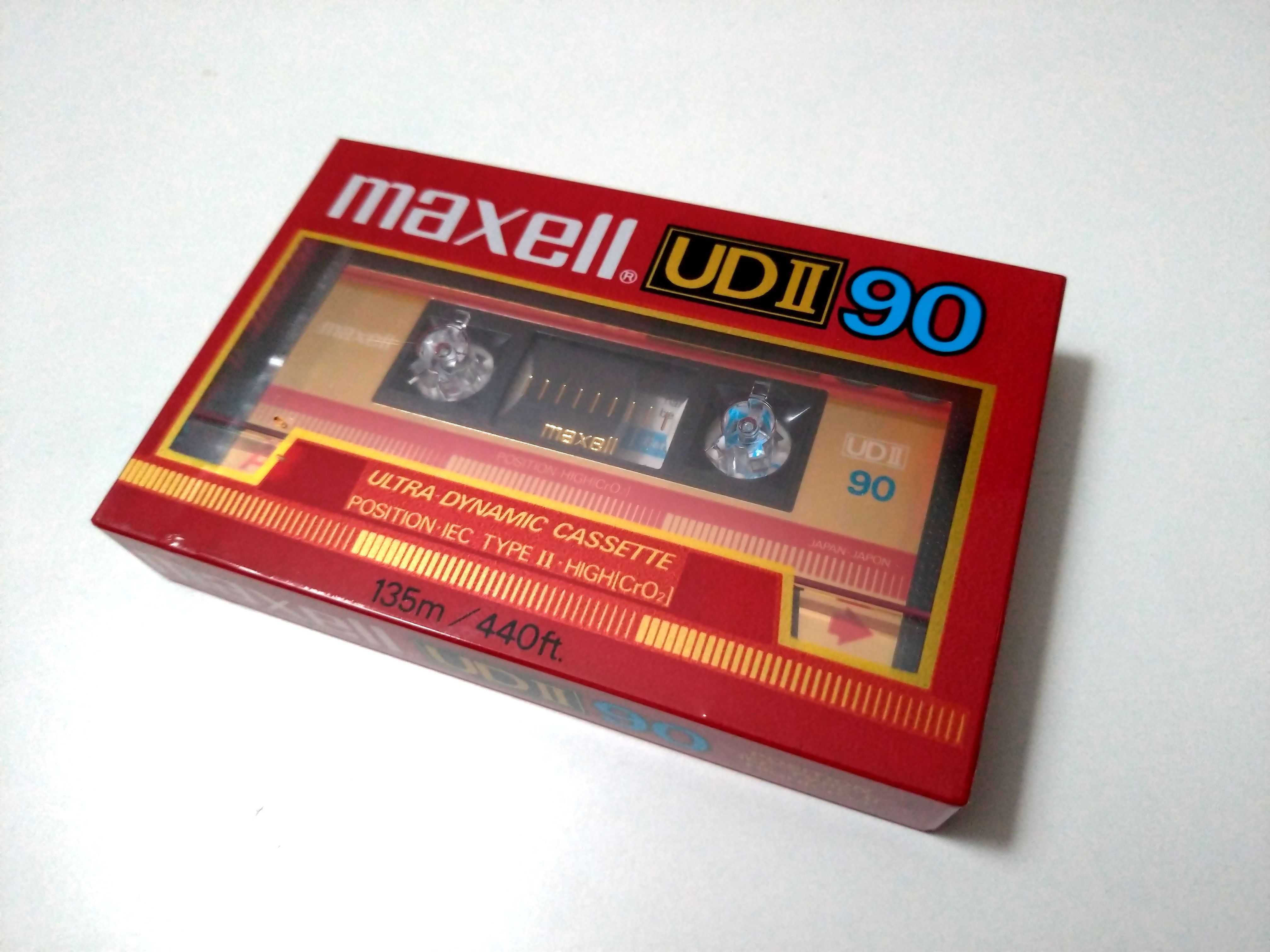 Cassete Maxell UDII 90 - Chrome Position - Type II