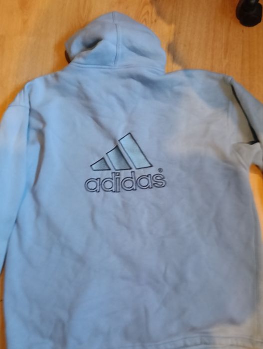 Bluza męska XXL błękitna.