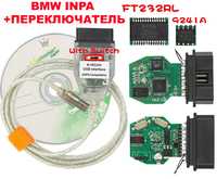 BMW INPA диагностический сканер K+DCAN +переключатель FT232RL OBD2 обд