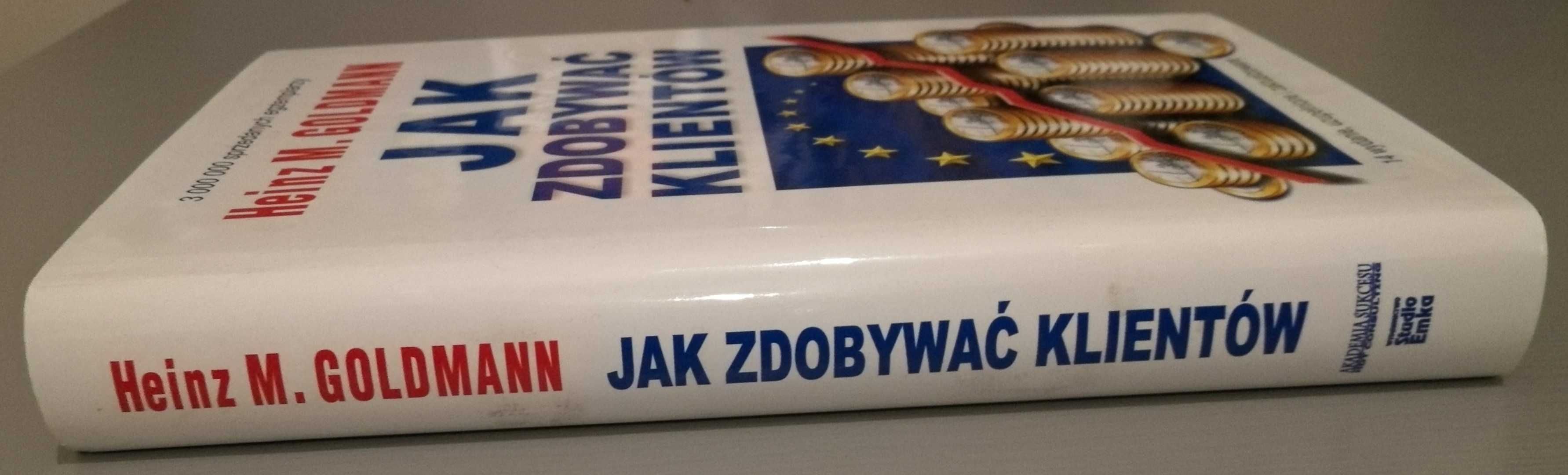 Jak zdobywać klientów Goldmann podręcznik sprzedaży stan bdb