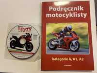 Podręcznik motocyklisty nowy plus płyta z testami