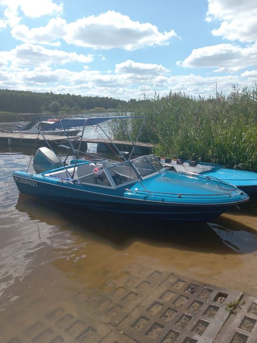 Łódź Motorowa silnik Suzuki 140 KM zarejestrowana + przyczepa