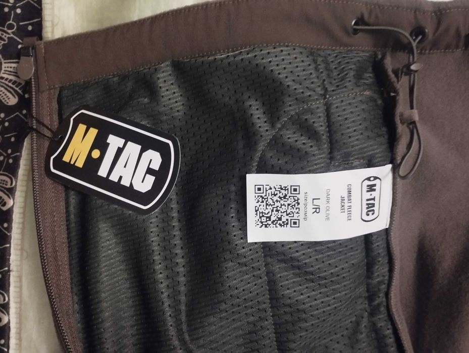 M-Tac куртка Combat Fleece Jacket Dark Olive
