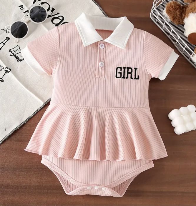 Комбінезон бодік дівочий на 9-12 місяців